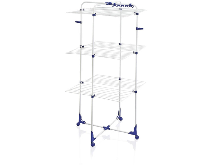 Leifheit Leifheit 81455 Tour 340 Tour de séchage 146x69x73 cm blanc bleu