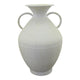 Vase ambiance Mansion ayden métal crème 25x25x39,5cm