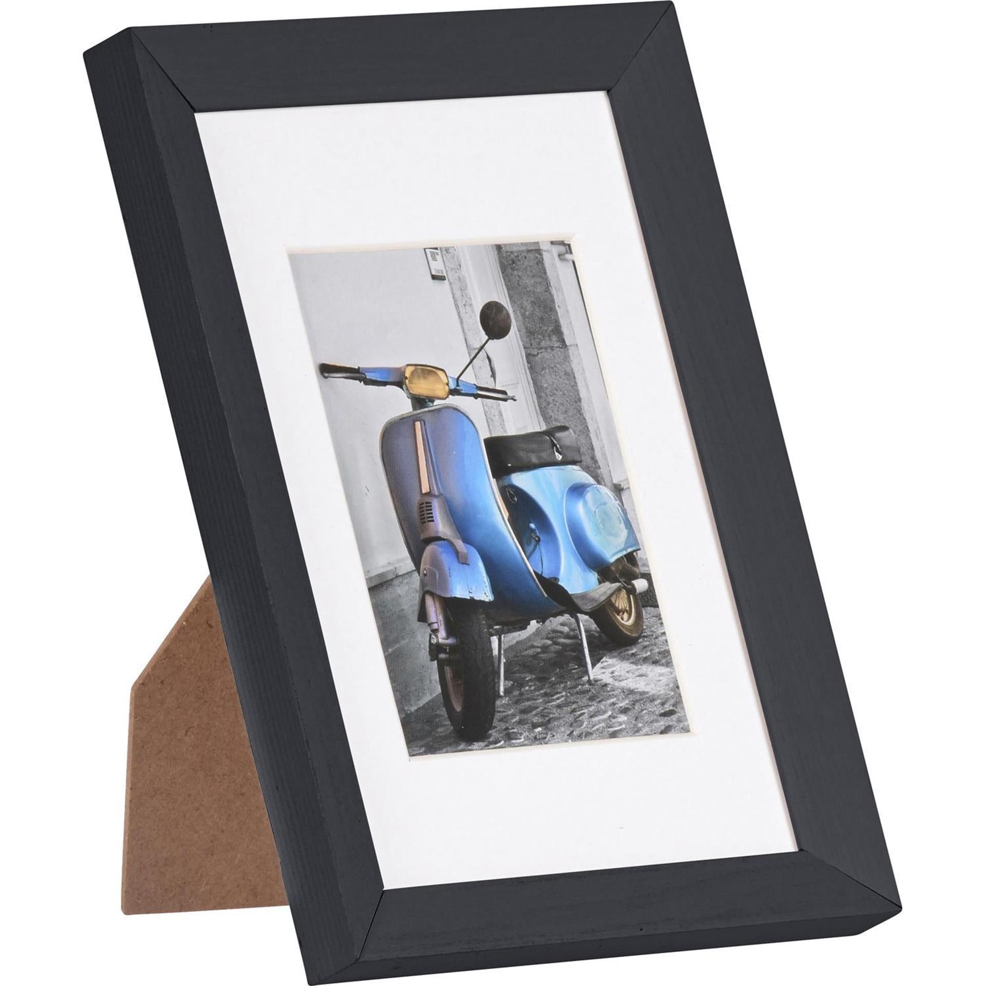 Henzo cadre photo ombrie 15x20cm noir