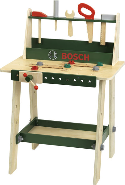 Klein Toys Bosch Mini - Établi pour jouets - 16 pièces - bois - multicolore