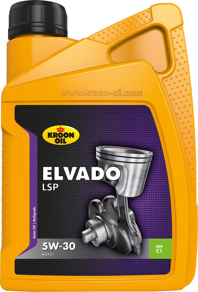Kroon-oil elvado lsp - huile moteur 5w-30 - acea c1 - 1 litre - synthétique
