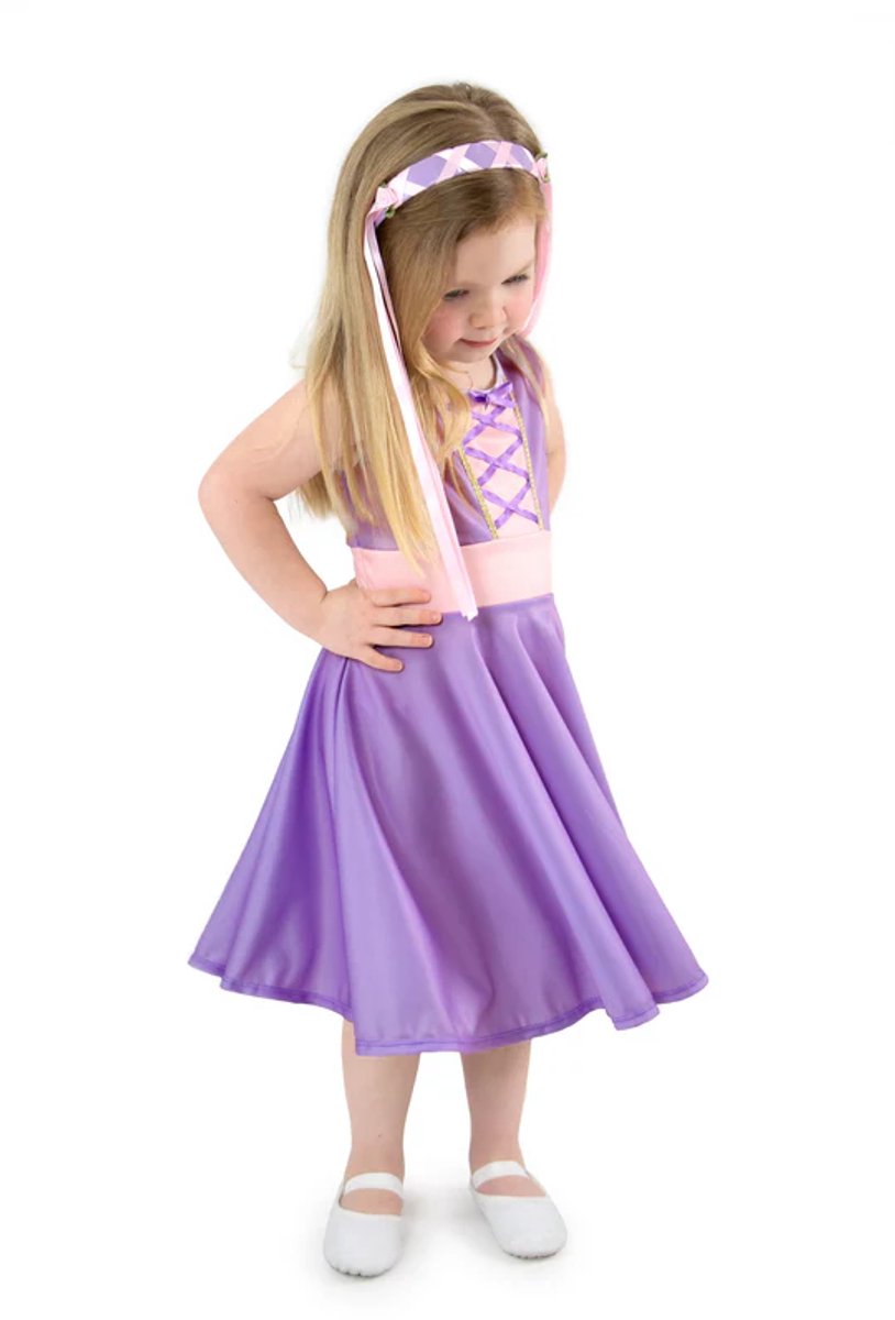 Petites aventures – robe virevoltante Raiponce – taille l (110-122)