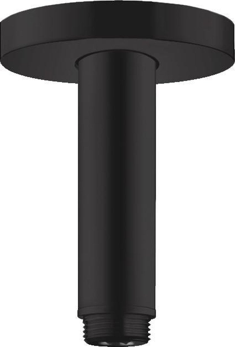 Montage au plafond Hansgrohe s 100 mm noir mat