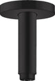 Montage au plafond Hansgrohe s 100 mm noir mat