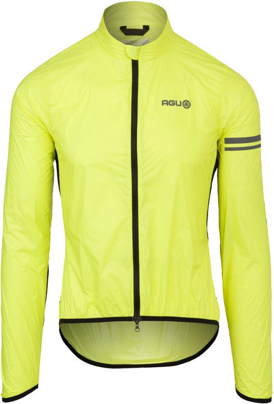 Coupe-vent essentiel homme jaune fluo