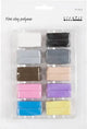 Creativ Company Fine Polymer Clay Pastel Couleurs, 10x20 grammes
