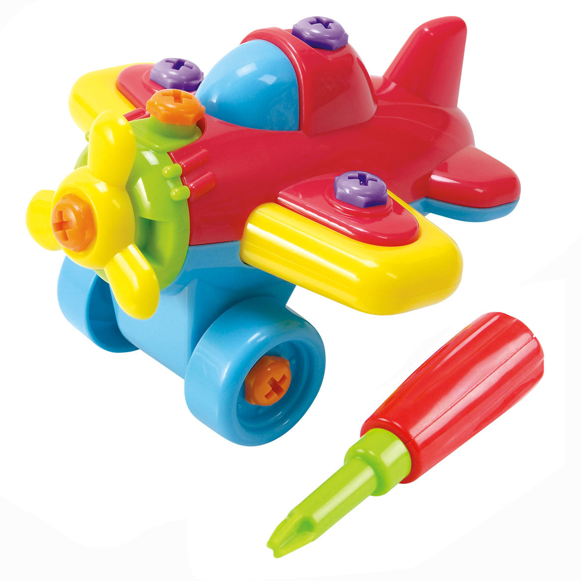 Jouez à l'avion de construction de construction