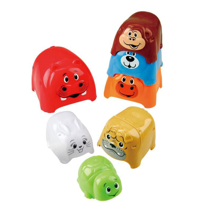 Jouez à des blocs d'empilement Animal, 7dlg.