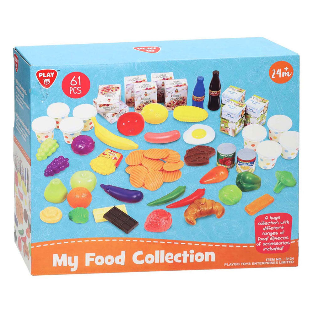Jouez à un ensemble alimentaire, 61dlg.