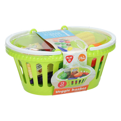 Jouez au panier avec des légumes, 13dlg.
