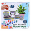 Jouez à peindre vos propres pots de fleurs de ciment, 17dlg.