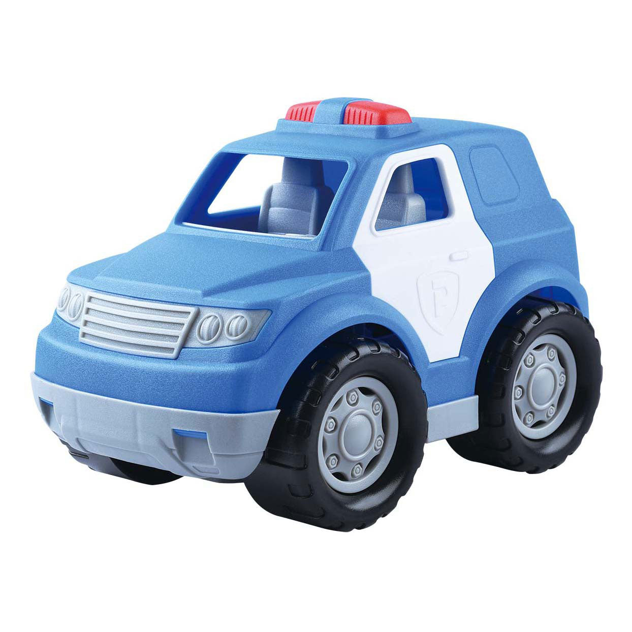 Jouez à la voiture de police biosourcée