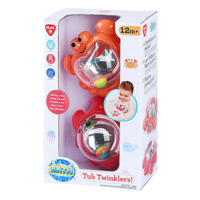 Jouez à la baignoire baignoire twinklers krab et octopus, 2st.
