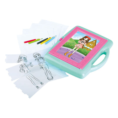 Play Drawing Projecteur Covers Fashion Artist Set, 28dlg.