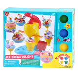 Jouez aux glaces de faire de la pâte à argile, 4 pots d'argile - afbeelding 1