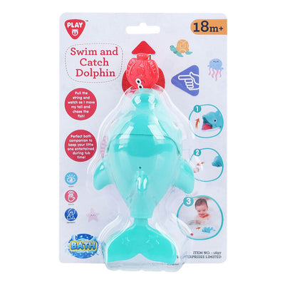 Jouez à Bath Toy Catch and Swim Dolphin, 2dlg.