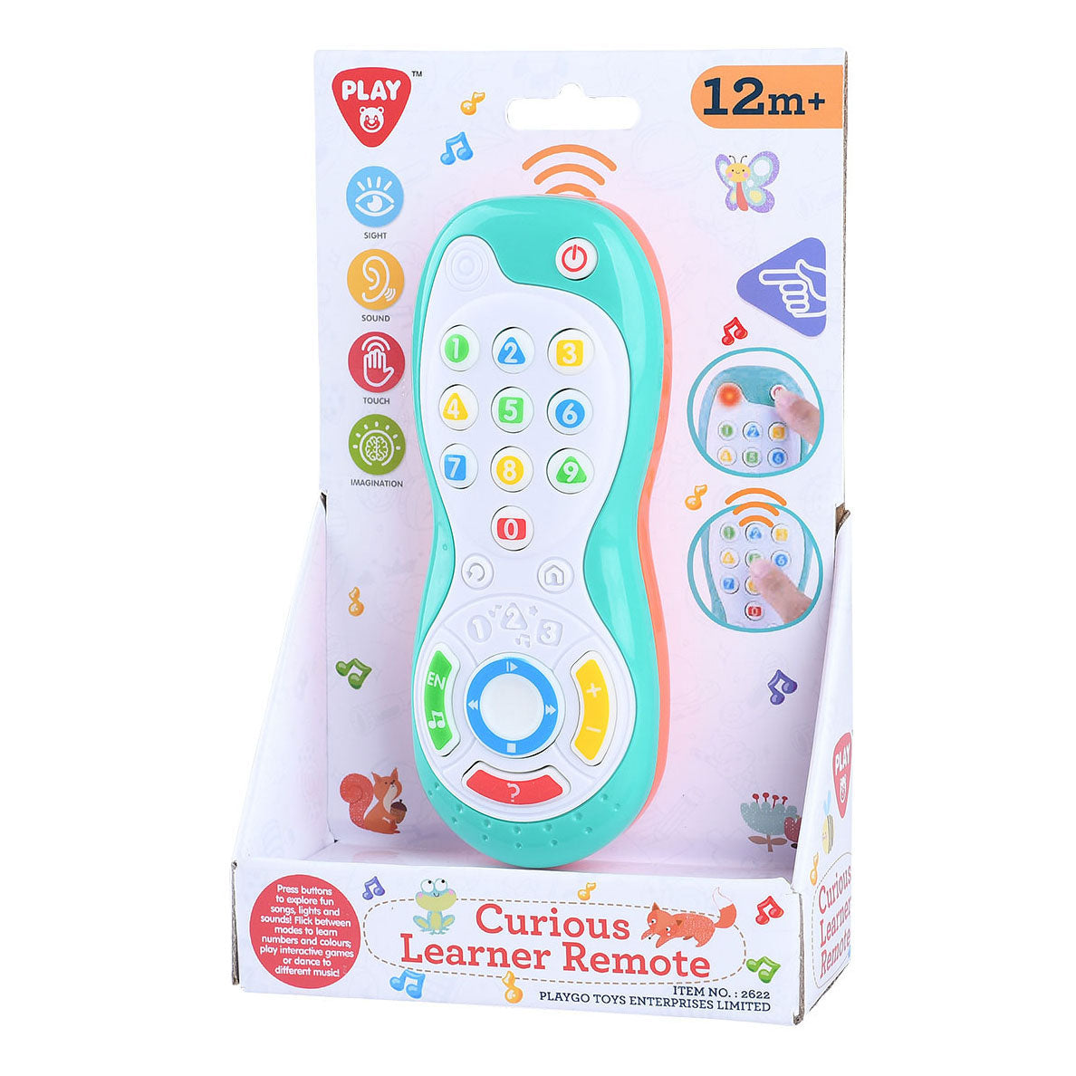 Jouez à un appel téléphonique pour bébé avec de la lumière et du son.