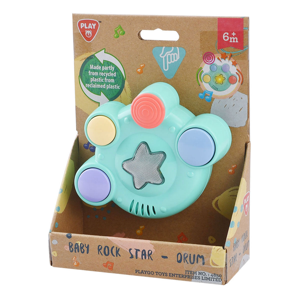 Jouez à Baby Star Drum Pastel