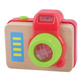 Jouez à une caméra de jouets en bois - afbeelding 1