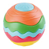Boule de puzzle arc-en-ciel Playgo - 6 pièces.