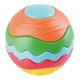 Boule de puzzle arc-en-ciel Playgo - 6 pièces.