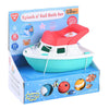 Playgo ensemble de bain bateau avec figurines seringue - 4 pièces.