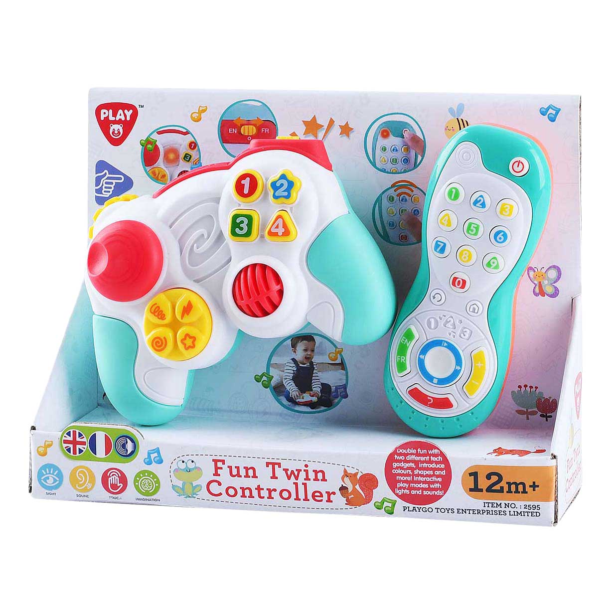 Télécommandes Playgo - 2 pièces.
