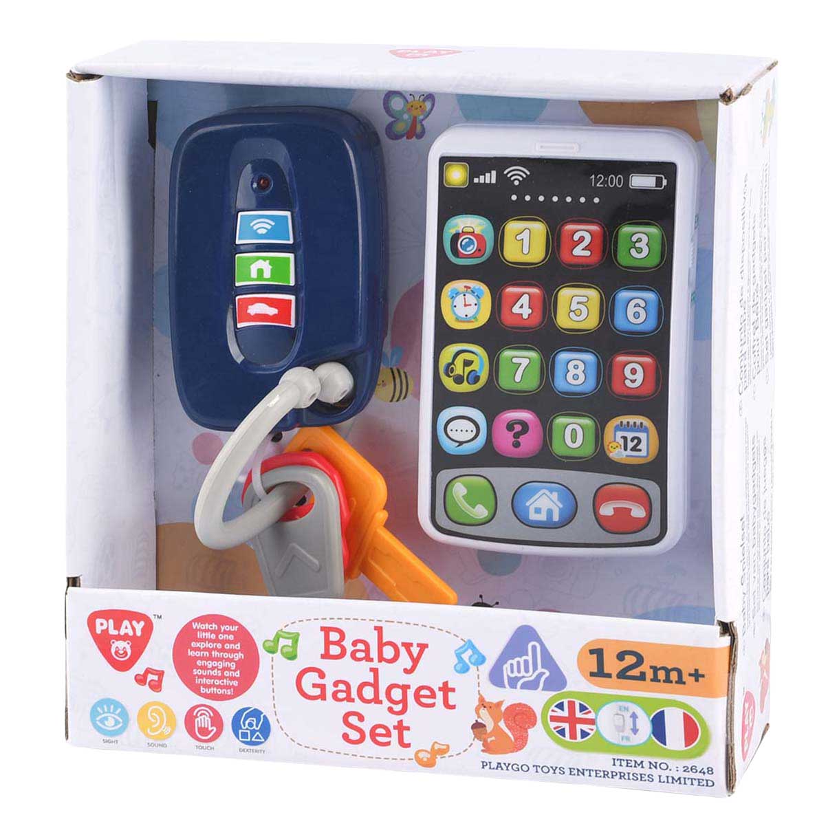 Ensemble de gadgets pour bébé Playgo - 2 pièces.