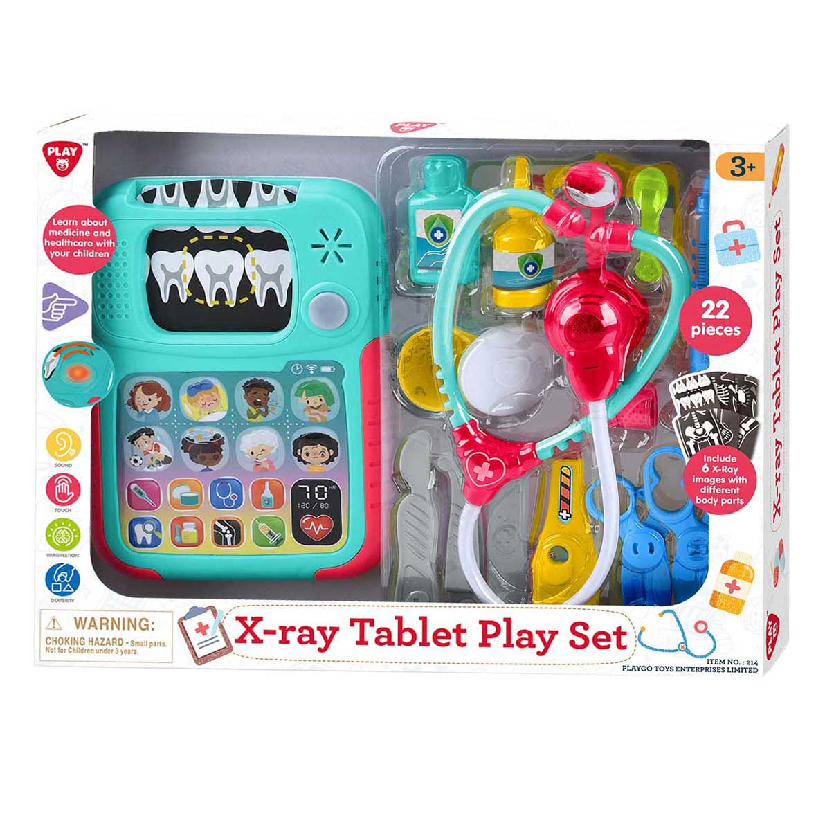 Ensemble de radiographie Playgo - 22 pcs.