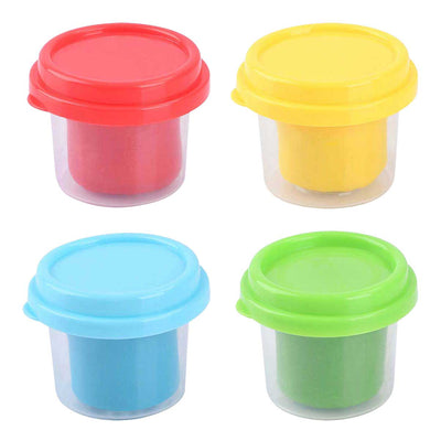 Set d'argile Playgo 4 couleurs - 4x56grammes
