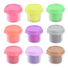 Coffret d'argile Playgo 9 couleurs fluo - 9x56grammes