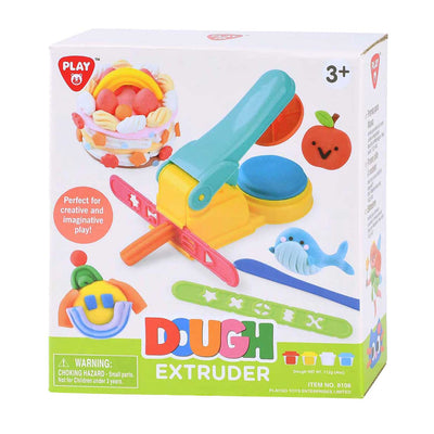Ensemble d'argile pour machine à presser Playgo - 4 pots en argile
