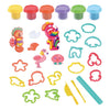 Ensemble d'argile pour animaux côtiers Playgo - 6 pots en argile