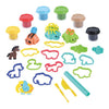 Ensemble d'argile Playgo Animal Island - 6 pots en argile