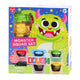 Ensemble d'argile Playgo Monster Gang - 6 pots en argile