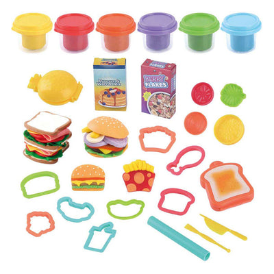 Ensemble déjeuner et bonbon Playgo - 6 pots en argile