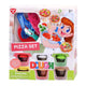 Set de pâte à pizza Playgo - 6 pots en argile
