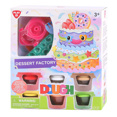 Set d'argile à dessert Playgo - 6 pots en argile
