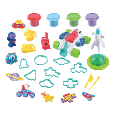 Ensemble d'argile Playgo Space Adventure - 4 pots en argile