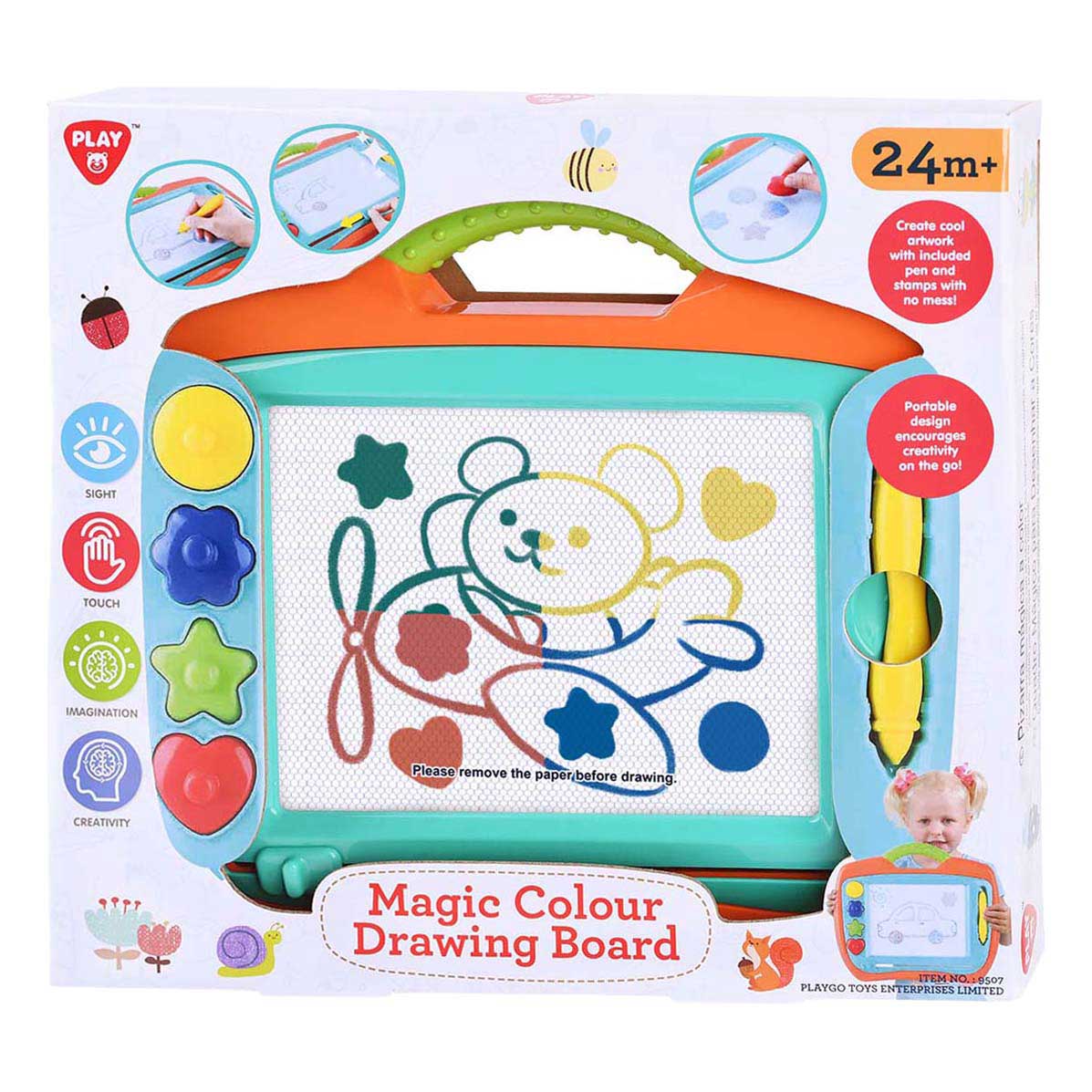 Planche à dessin de couleurs magiques Playgo