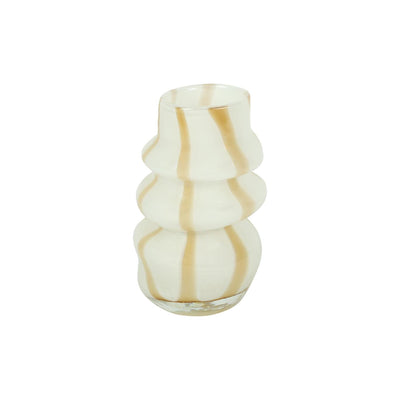 Countryfield vase sweet rib s blanc ø15,5xh24cm