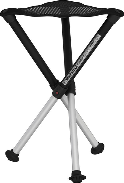 Walkstool - tabouret 3 pieds - confort 45 cm - réglable - noir