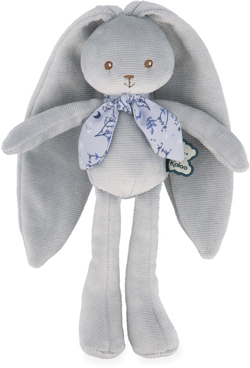 Kaloo lapinoo - peluche lapin - bleu - 25 cm.