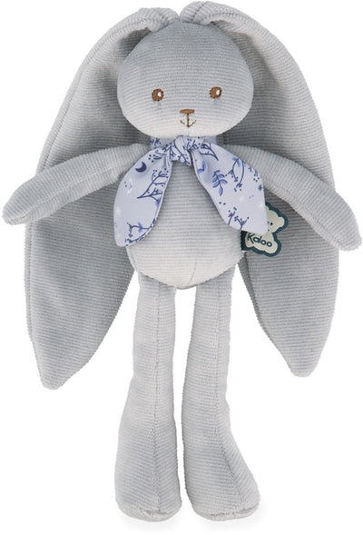Kaloo lapinoo - peluche lapin - bleu - 25 cm.