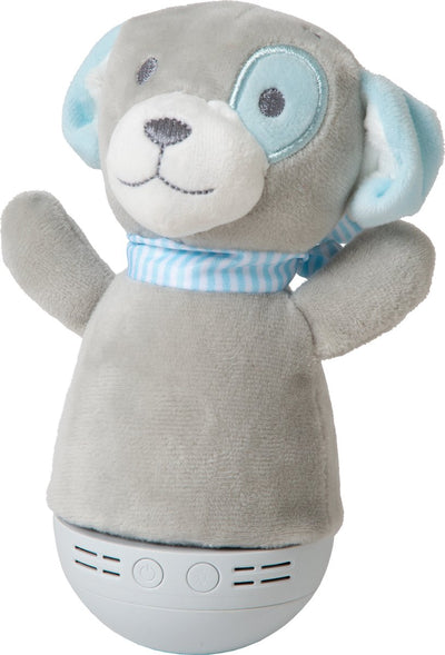 Lucide Dolly - lampe de nuit chambre d'enfant - piles - LED - 1x3w 2700k - avec fonction musique - gris