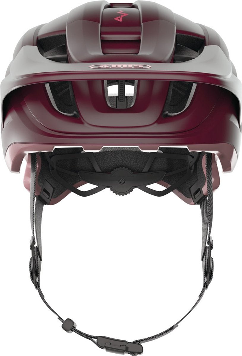 Abus fahrradhelm vtt cliffhanger 67239-wildberry rouge-s