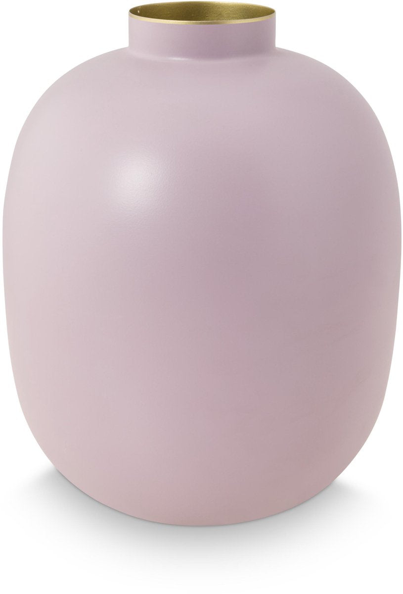 Pip studio - vase - lilas - fer - 25x32cm