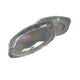 Plateau traiteur aluminium ovale 45x29 cm 100 pcs