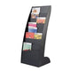 Porte-brochure exposito courbo paperflow 285.01 polystyrène 108,3x44,3x35cm noir