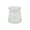 Verre déco Countryfield avec couvercle bol clair h13,5cm